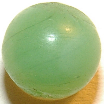 Vintage Melon Baller Scoop Wooden Jadeite Green Handle